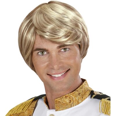 Onvermeldde Prins Charmant blond pruik voor verkleedkleding - Pruik Onvermeldde Prins Charmant blond pruik voor verkleedkleding - Pruik