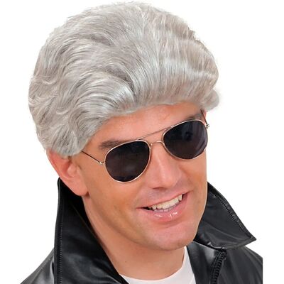 Widmann Perücke Danny Grease Grau Widmann Perücke Danny Grease Grau
