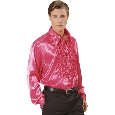 e-Carnavalskleding.nl Blusa rosa in raso con ruché e-Carnavalskleding.nl Blusa rosa in raso con ruché