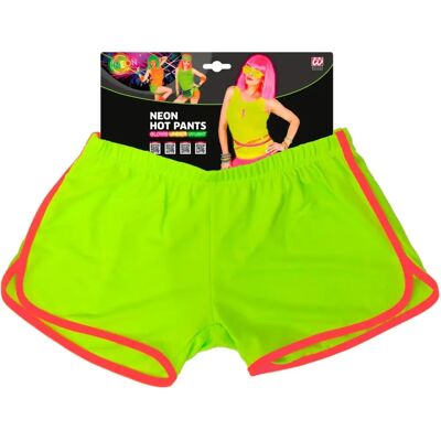 Hotpants verde neon Finidi - Donna S-L Hotpants verde neon Finidi - Donna S-L