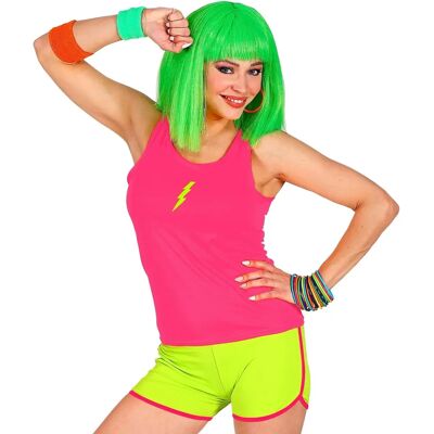 Widmann Neon Żółte Hot Pants - Dla Dorosłych Widmann Neon Żółte Hot Pants - Dla Dorosłych