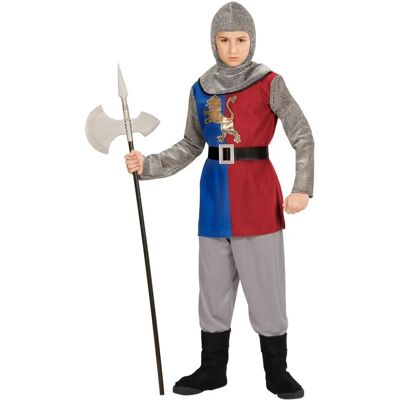 Strój rycerski średniowieczny Widmann - 140cm - Niebieski, Czerwony, Lewa Strój rycerski średniowieczny Widmann - 140cm - Niebieski, Czerwony, Lewa