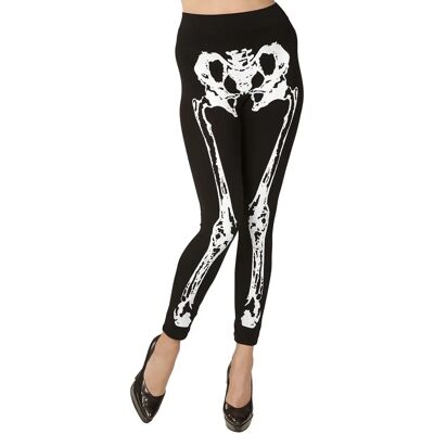 Widmann Csontváz Leggings - Fekete/Fehér - L/XL - Női Leggings Widmann Csontváz Leggings - Fekete/Fehér - L/XL - Női Leggings