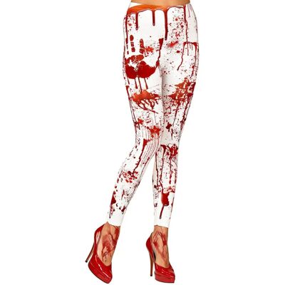 Merk Bloody vrouw leggings - Halloween kostuumaccessoire Merk Bloody vrouw leggings - Halloween kostuumaccessoire