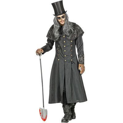 Widmann Black Long Coat Halloween Costume - Costume Widmann Black Long Coat Halloween Costume - Costume