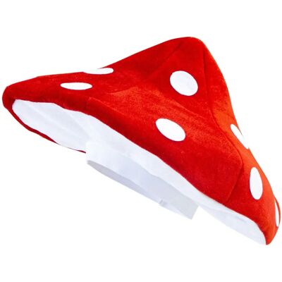 Widmann Red and White Mushroom Hat - Carnival Costume Accessory Widmann Red and White Mushroom Hat - Carnival Costume Accessory