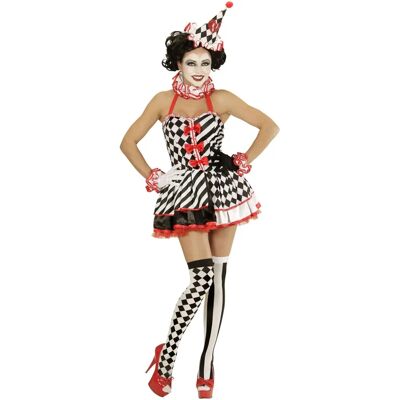 Widmann Pierrot Girl Costume - S, M, L - Costume Widmann Pierrot Girl Costume - S, M, L - Costume