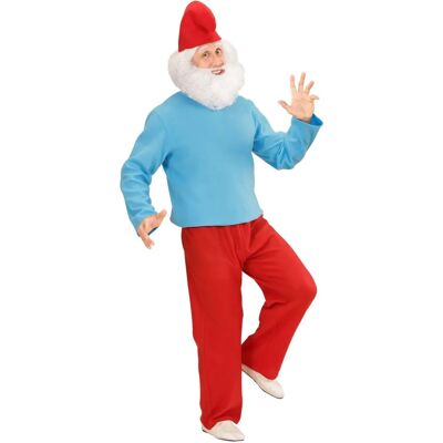 Widmann XL Blue Dwarf Costume Widmann XL Blue Dwarf Costume