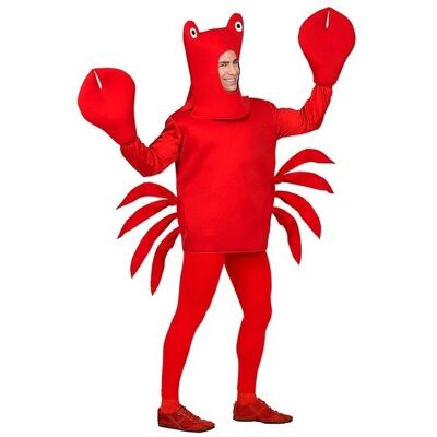Déguisement de crabe Widmann - Taille M-L avec masque et pinces - Publicité Déguisement de crabe Widmann - Taille M-L avec masque et pinces - Publicité