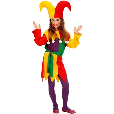 Jolly Jester senza marca 158cm - Costume da clown bambini Jolly Jester senza marca 158cm - Costume da clown bambini