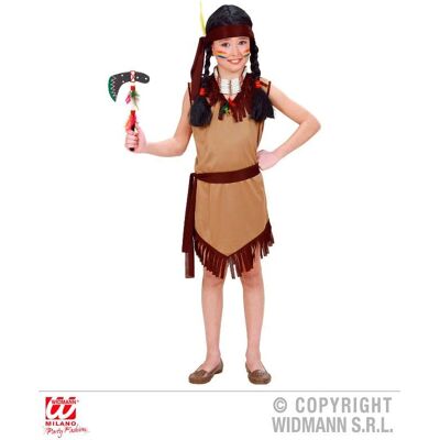 Costume da bambina indiana Widmann - Rosso - Costume Costume da bambina indiana Widmann - Rosso - Costume
