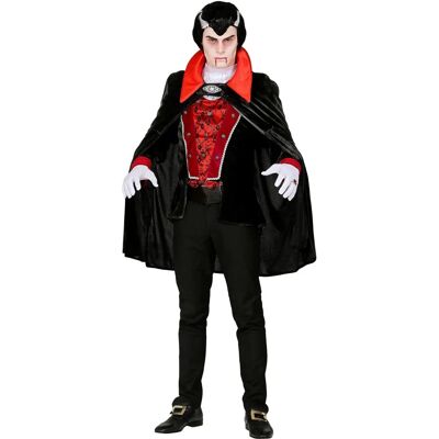 Widmann Modello M - Costumes da vampiro eleganti con mantello Widmann Modello M - Costumes da vampiro eleganti con mantello