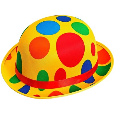 Chapeau de Clown Jaune à Pois Widmann - Chapeau Chapeau de Clown Jaune à Pois Widmann - Chapeau
