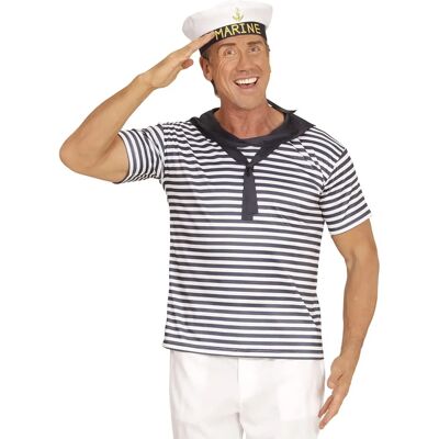 Ensemble de costume de marin sans marque - Bleu et blanc Ensemble de costume de marin sans marque - Bleu et blanc