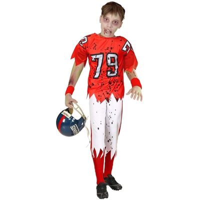 Costume Zombie Football Americano Bambini - 140cm Costume Zombie Football Americano Bambini - 140cm