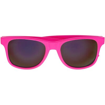 Unisex fluoresoiva vaaleanpunainen aurinkolasit monivärisellä vaikutuksella - Aurinkolasit Unisex fluoresoiva vaaleanpunainen aurinkolasit monivärisellä vaikutuksella - Aurinkolasit