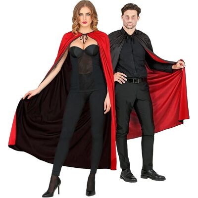 Finidi capa reversible rojo/negro - 130cm - Capa Finidi capa reversible rojo/negro - 130cm - Capa