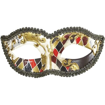 Venetiai Harlekin maszk - Karneváli ruházat Venetiai Harlekin maszk - Karneváli ruházat