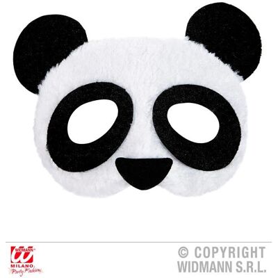 Panda Fancy Dress WIDMANN 03881 - Volwassen, Zwart/Wit, Pluche Masker Panda Fancy Dress WIDMANN 03881 - Volwassen, Zwart/Wit, Pluche Masker