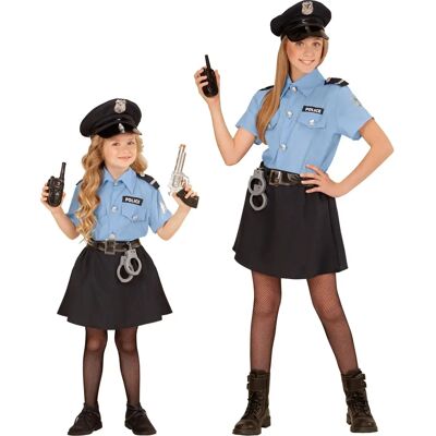 Strój policjantki Widmann - Niebieski/Czarny Strój policjantki Widmann - Niebieski/Czarny