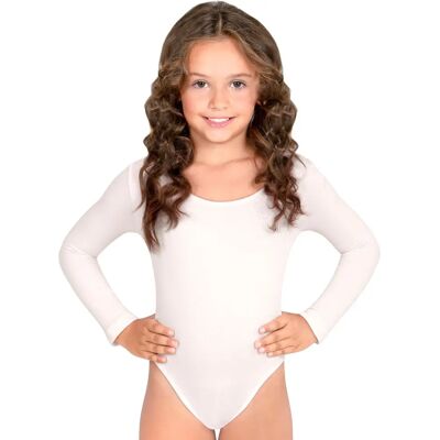 Body Blanco para Niños de Widmann - Base de Disfraz Body Blanco para Niños de Widmann - Base de Disfraz