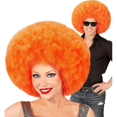 Marque Inconnue Modèle Perruque Bouclée Orange Oversized - Perruque Marque Inconnue Modèle Perruque Bouclée Orange Oversized - Perruque