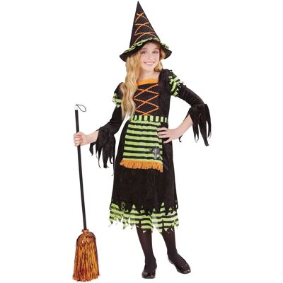 Strój czarownicy Widmann - 116cm - Dla dzieci 4-5 lat Strój czarownicy Widmann - 116cm - Dla dzieci 4-5 lat