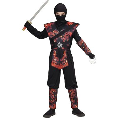 Ninja smok w płomieniach - 140cm - Ninja, Ogień, Zbroja Ninja smok w płomieniach - 140cm - Ninja, Ogień, Zbroja