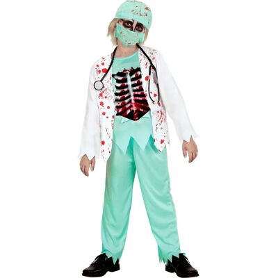 Costume da Dottore Zombie Widmann per Bambini - 128 cm Costume da Dottore Zombie Widmann per Bambini - 128 cm