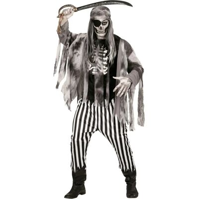 Widmann Pirate Skeleton Ghost Costume - M Widmann Pirate Skeleton Ghost Costume - M