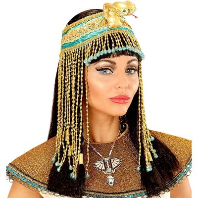 Diadema de Cleopatra de Widmann con perlas - Accesorio para disfraces egipcios Diadema de Cleopatra de Widmann con perlas - Accesorio para disfraces egipcios