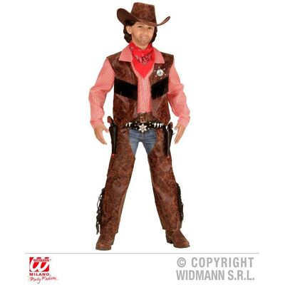 WIDMANN 05928 Cowboy-Kostüm für Kinder - Traditionelles Western-Outfit WIDMANN 05928 Cowboy-Kostüm für Kinder - Traditionelles Western-Outfit