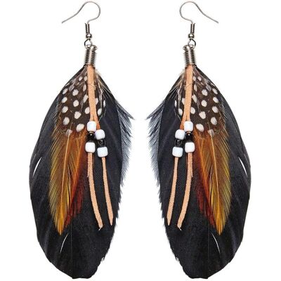 e-Carnavalskleding.nl Ohrringe Steampunk Federn - Earrings e-Carnavalskleding.nl Ohrringe Steampunk Federn - Earrings