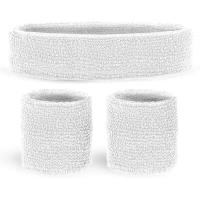 Finidi Ensemble de Bandes Blanches - Wristband Set - Publicité Finidi Ensemble de Bandes Blanches - Wristband Set - Publicité