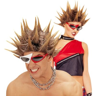 Unisex punk mohawk paruka od Widmann - Kostým doplněk Unisex punk mohawk paruka od Widmann - Kostým doplněk