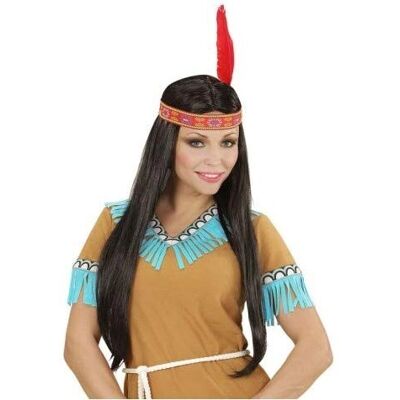 Peruka indiańska Widmann Kaya - Opaska i Pióro - Styl Natywny Peruka indiańska Widmann Kaya - Opaska i Pióro - Styl Natywny