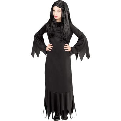 Costume Mortisia Widmann - Vestito di Halloween per Bambini Costume Mortisia Widmann - Vestito di Halloween per Bambini