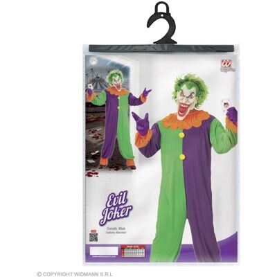 WIDMANN 07311 Joker Fancy Dress - Clown Costume for Adults WIDMANN 07311 Joker Fancy Dress - Clown Costume for Adults