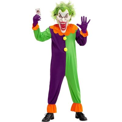 e-Carnavalskleding.nl Kwaadaardige Joker Kostuum - 128cm Jongens e-Carnavalskleding.nl Kwaadaardige Joker Kostuum - 128cm Jongens