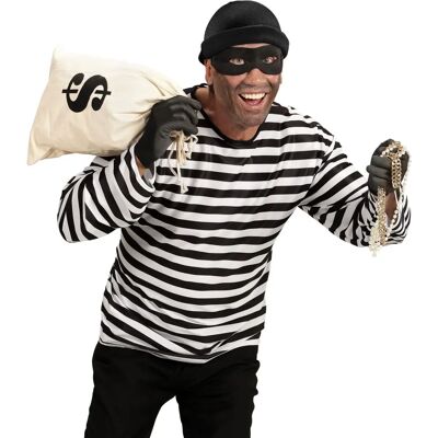 Widmann Ganove Bankrobber Costume - M/L - Costumes Widmann Ganove Bankrobber Costume - M/L - Costumes