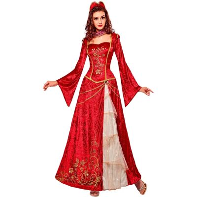 Widmann Prinsessen Renaissance Kostuum - Jurk, Ruffle, Hoofdbedekking Widmann Prinsessen Renaissance Kostuum - Jurk, Ruffle, Hoofdbedekking