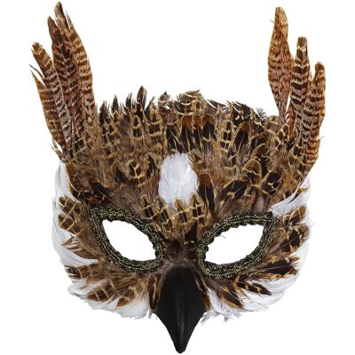 Widmann Uggla fjädermask - Mask Widmann Uggla fjädermask - Mask