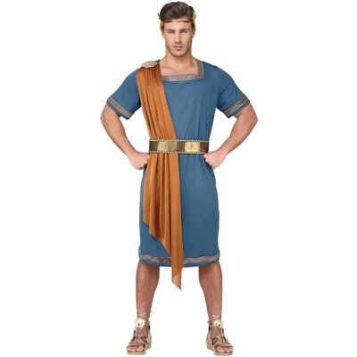 Disfraz de Emperador Romano WIDMANN - Toga Azul - Fiesta Disfraz de Emperador Romano WIDMANN - Toga Azul - Fiesta