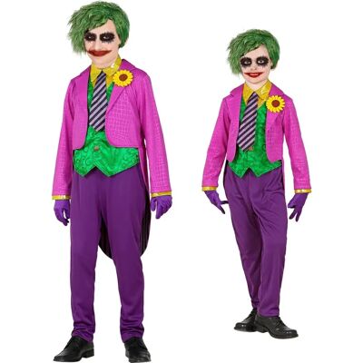 Finidi Jokerkostuum voor jongens - 116 cm - Verkleedkleding Finidi Jokerkostuum voor jongens - 116 cm - Verkleedkleding