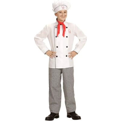 Costume da Chef Mr senza Marchio 128cm - Abito per Bambini Costume da Chef Mr senza Marchio 128cm - Abito per Bambini