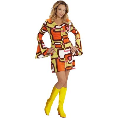 e-Carnavalskleding.nl Hippie Kostuum uit de jaren 70 XXL - Kostuums e-Carnavalskleding.nl Hippie Kostuum uit de jaren 70 XXL - Kostuums
