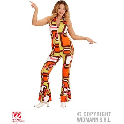 WIDMANN 08933 Déguisement - Costume Disco Années 70 aux Couleurs Vives WIDMANN 08933 Déguisement - Costume Disco Années 70 aux Couleurs Vives