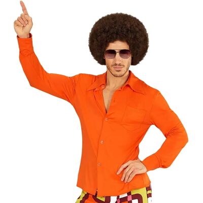 e-Carnavalskleding.nl Oranje 70s Disco Hemd - Disco Shirt e-Carnavalskleding.nl Oranje 70s Disco Hemd - Disco Shirt