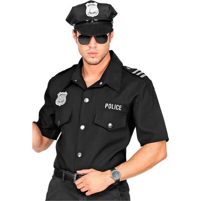 Polizei Hemd L/XL Schwarz Polizei Hemd L/XL Schwarz