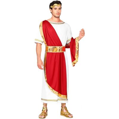 Roman Emperor Costume - Tunic, Laurel Crown, Belt - Costumes Roman Emperor Costume - Tunic, Laurel Crown, Belt - Costumes